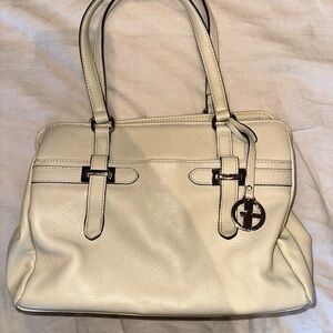 Giani Bernini Elegant Cream Handbag